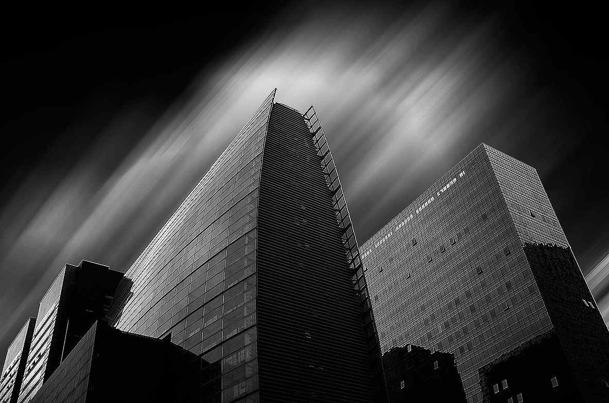 广州珠江新城 城市建筑黑白摄影（图ZNTEzMTgzNzI=） - 环境/建筑摄影 - 站酷设计师拾敬斋人原创素材 - 站酷ZCOOL