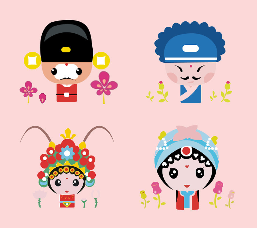 京剧卡通人物 练习