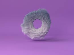 C4D字體毛發(fā)