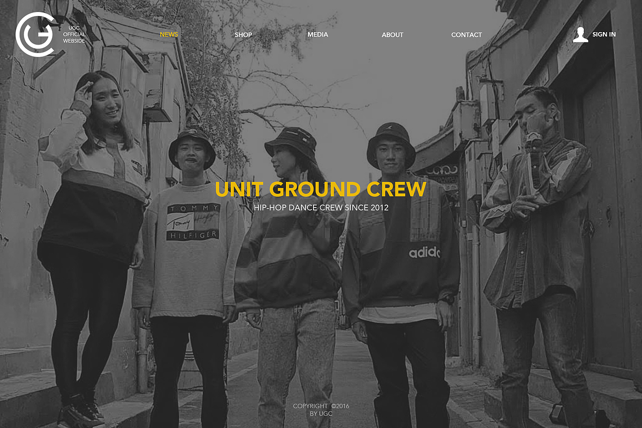 街舞團(tuán)隊(duì)網(wǎng)頁設(shè)計(jì)（圖ZMTc0NTI4NzQ0） - 個(gè)人網(wǎng)站 - 站酷設(shè)計(jì)師AnnQ_27原創(chuàng)素材 - 站酷ZCOOL