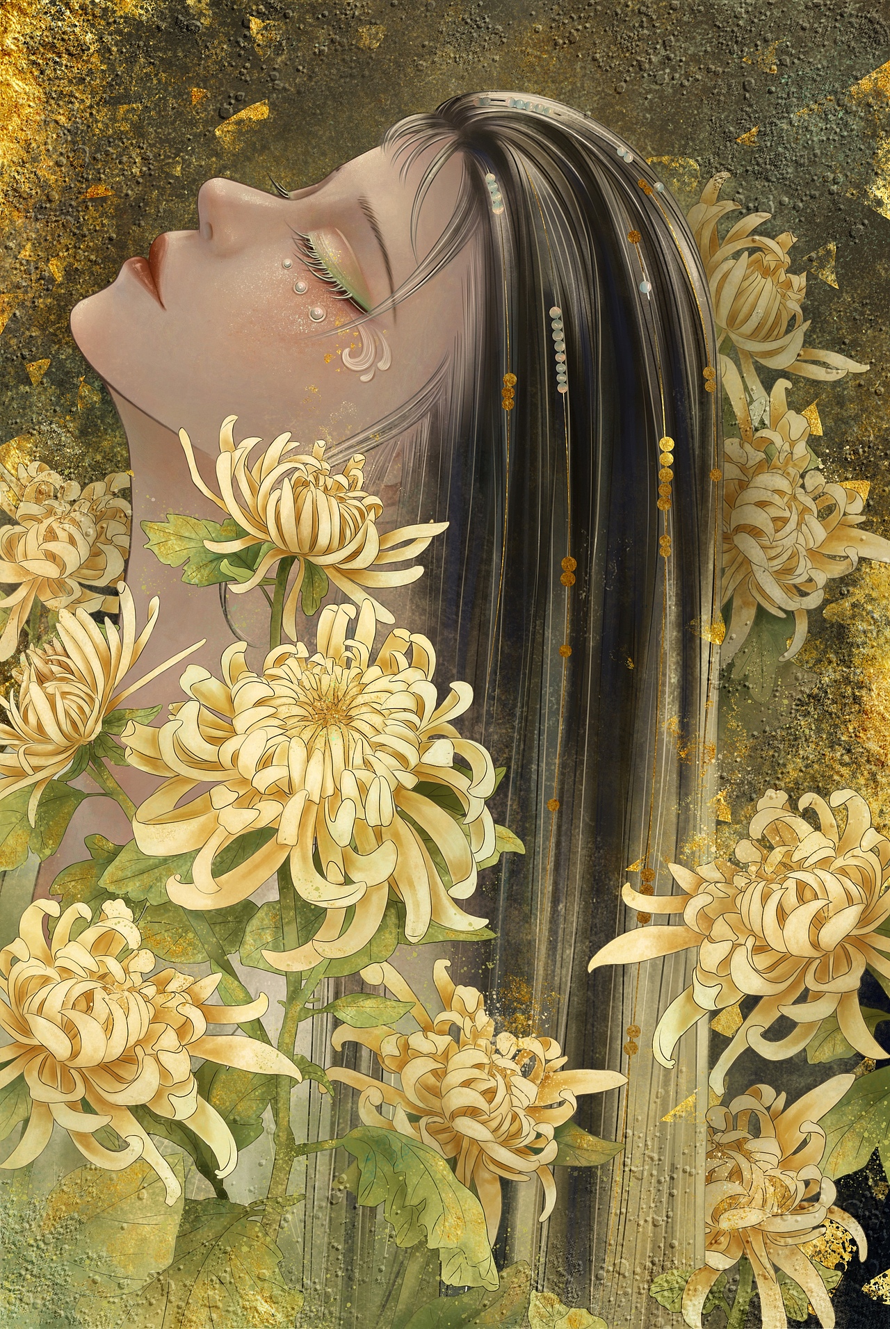 《花·神》系列插画