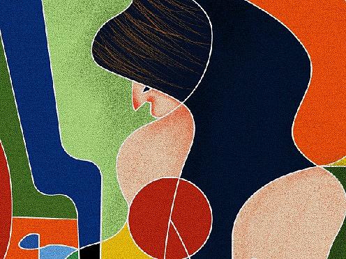 插画 塔罗牌占扑爱情