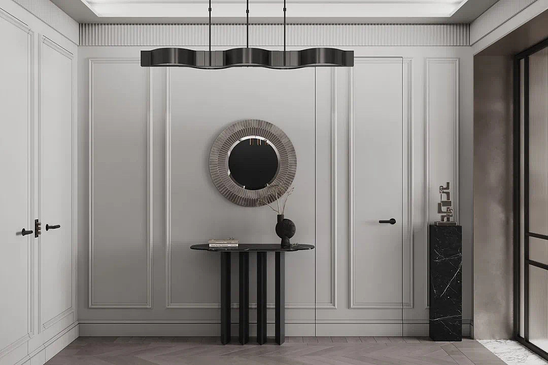 Quadro Room | 轻奢风现代法式公寓