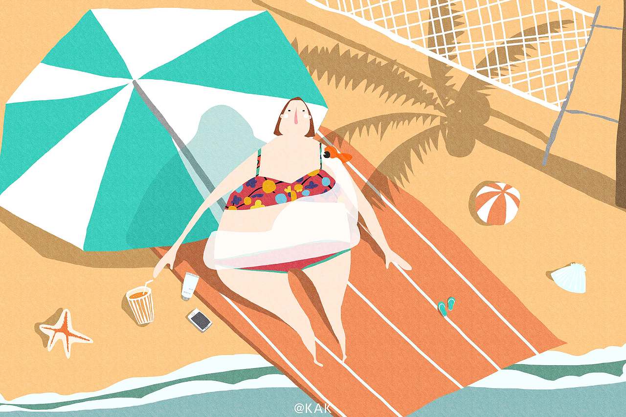 【Illustration】你是站在门外怕迟到的人（图ZOTU0NDQ3NDA=） - 创作习作 - 站酷设计师小林你快跑原创素材 - 站酷ZCOOL