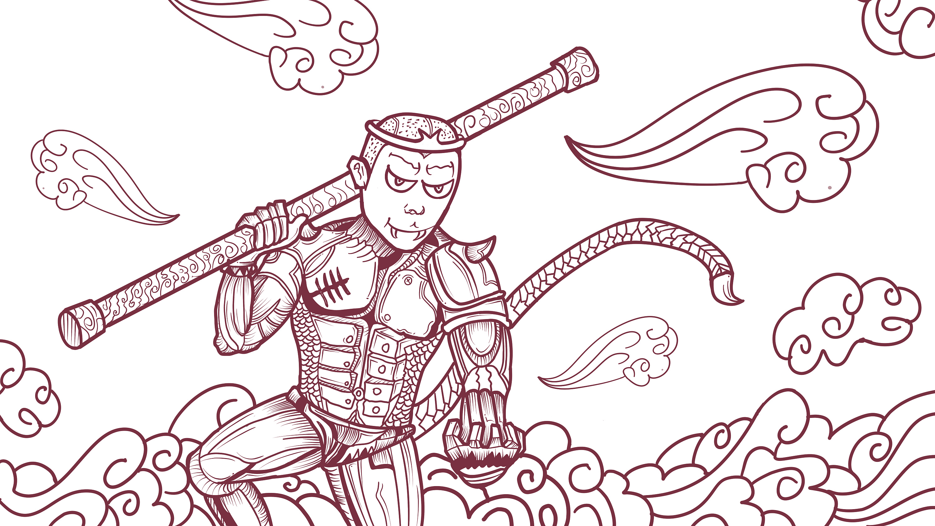 机器师—悟空_liuganlin-站酷zcool