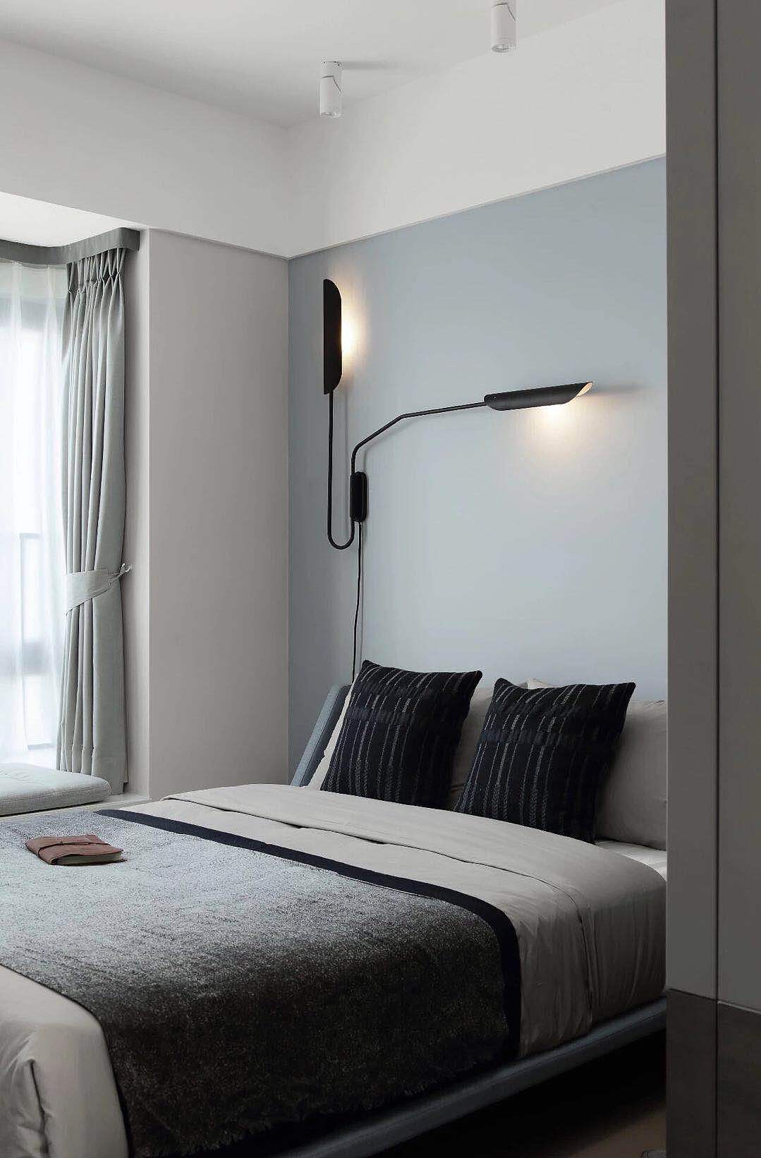 时代天荟样板房软装设计-现代极简灰色调