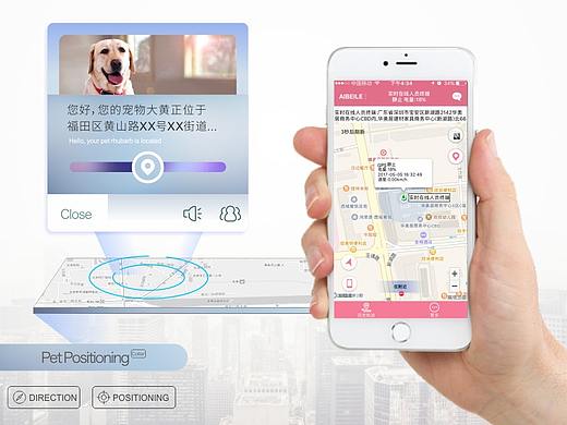 宠物犬智能电子项圈定位器电商天猫详情设计方案