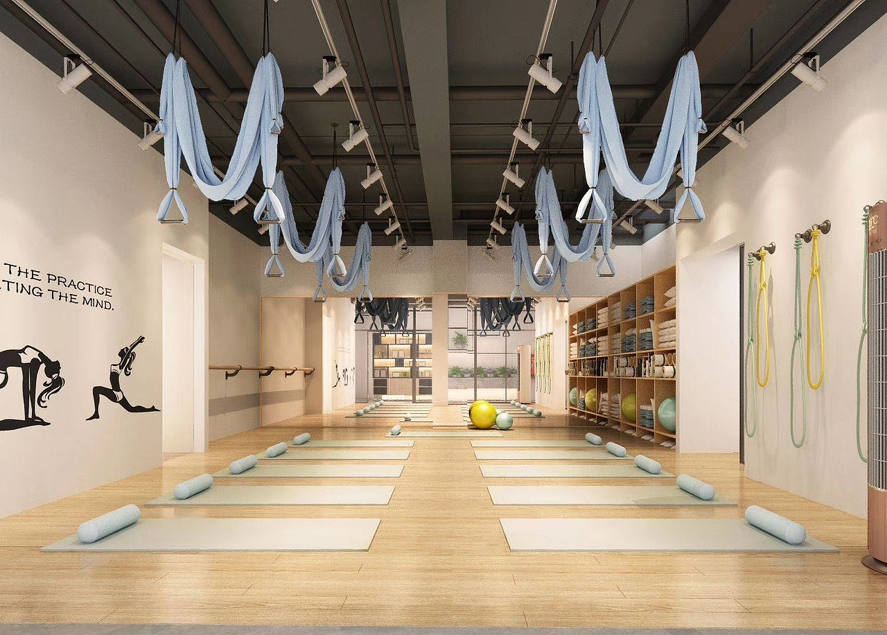 瑜伽馆 简洁而不简单 [爱心][爱心][爱心]