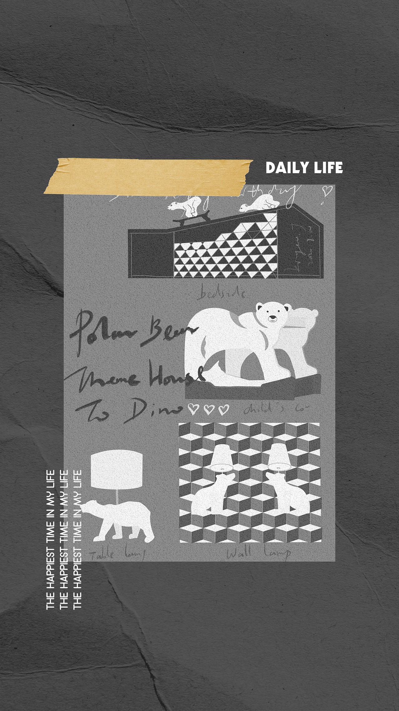 Ipad Procreate《生日快乐》(2020)