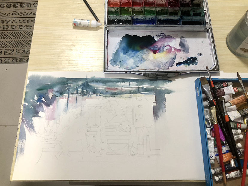 大雪过后就是立春（图ZMzYyNjYyMjY0） - 绘画 - 站酷设计师Sampan1992原创素材 - 站酷ZCOOL