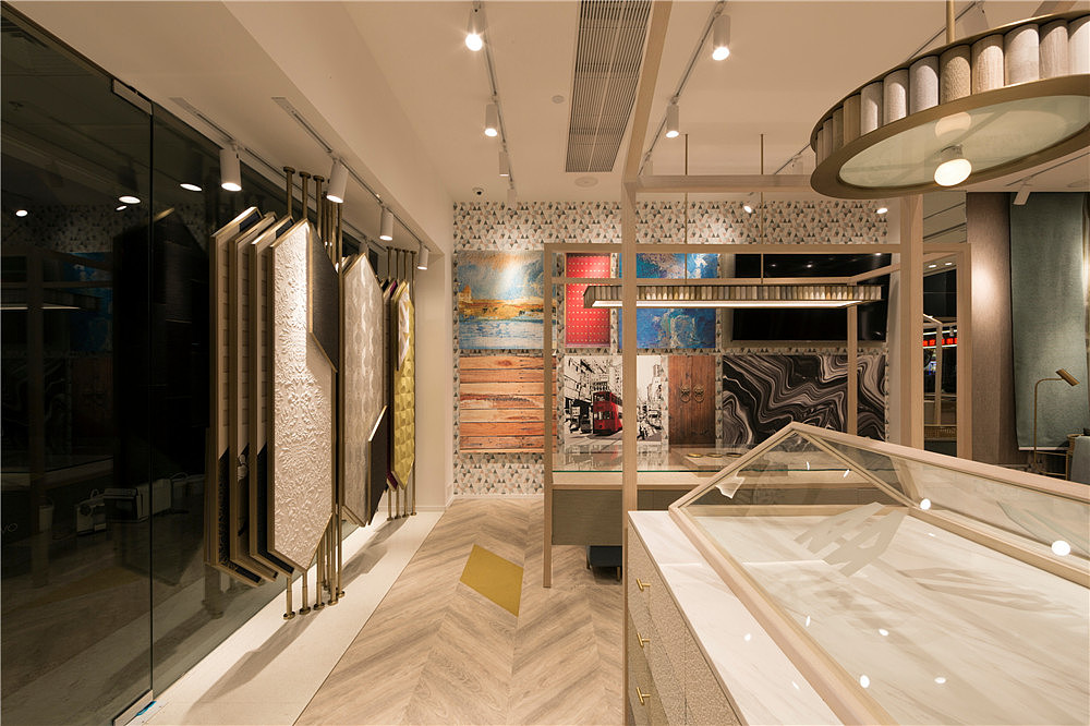 达明墙纸体验式展厅