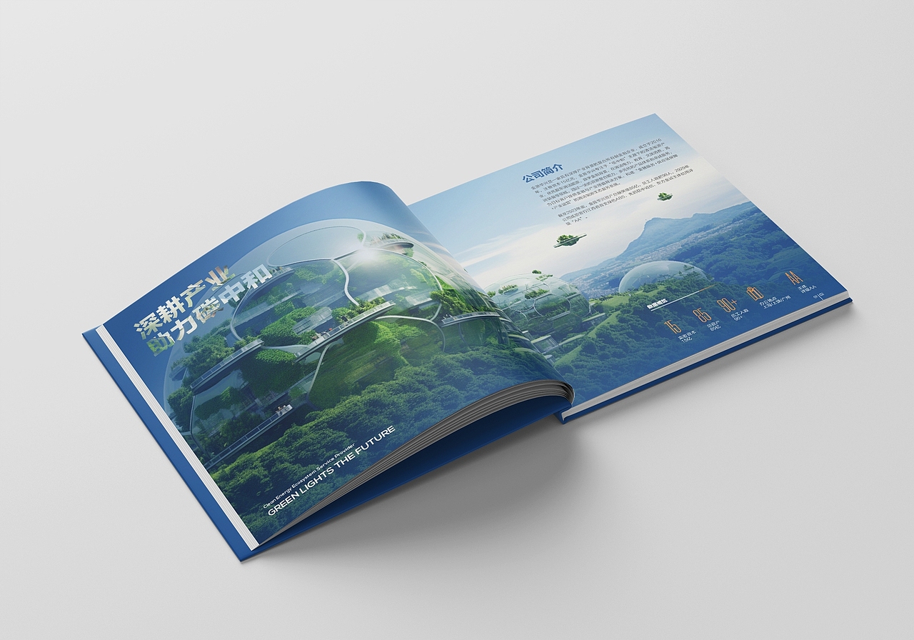 太阳能新能源画册设计