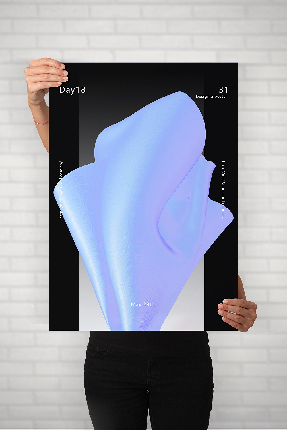 31 days | One day design a poster