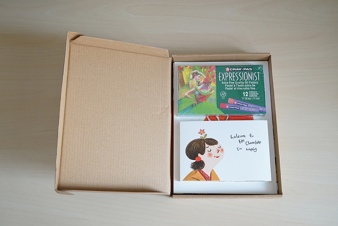 我人生的第一本书《油画棒创想绘》（图ZNzk5MTU0MzY=） - 商业插画 - 站酷设计师巧克力电台原创素材 - 站酷ZCOOL