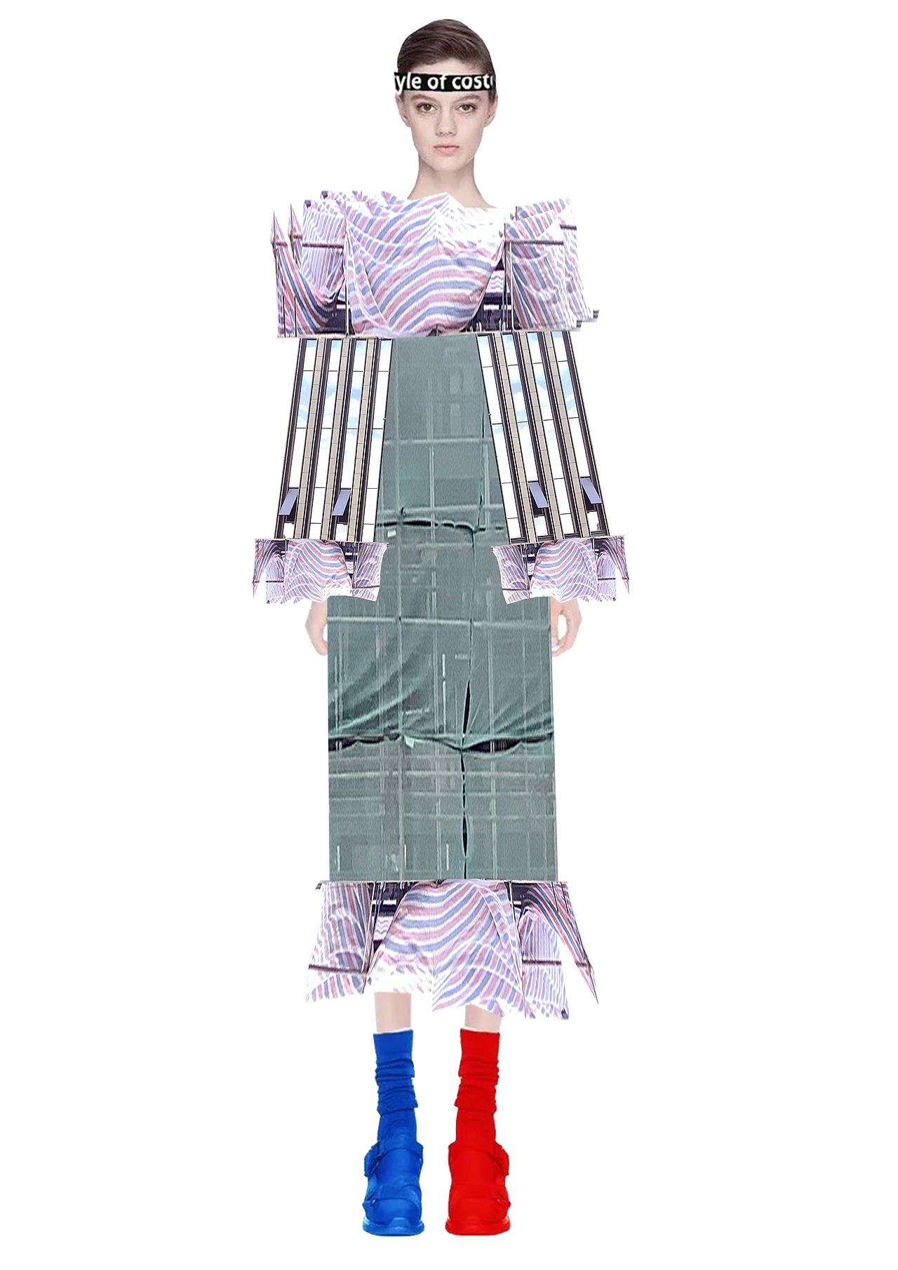 服装创意拼贴设计