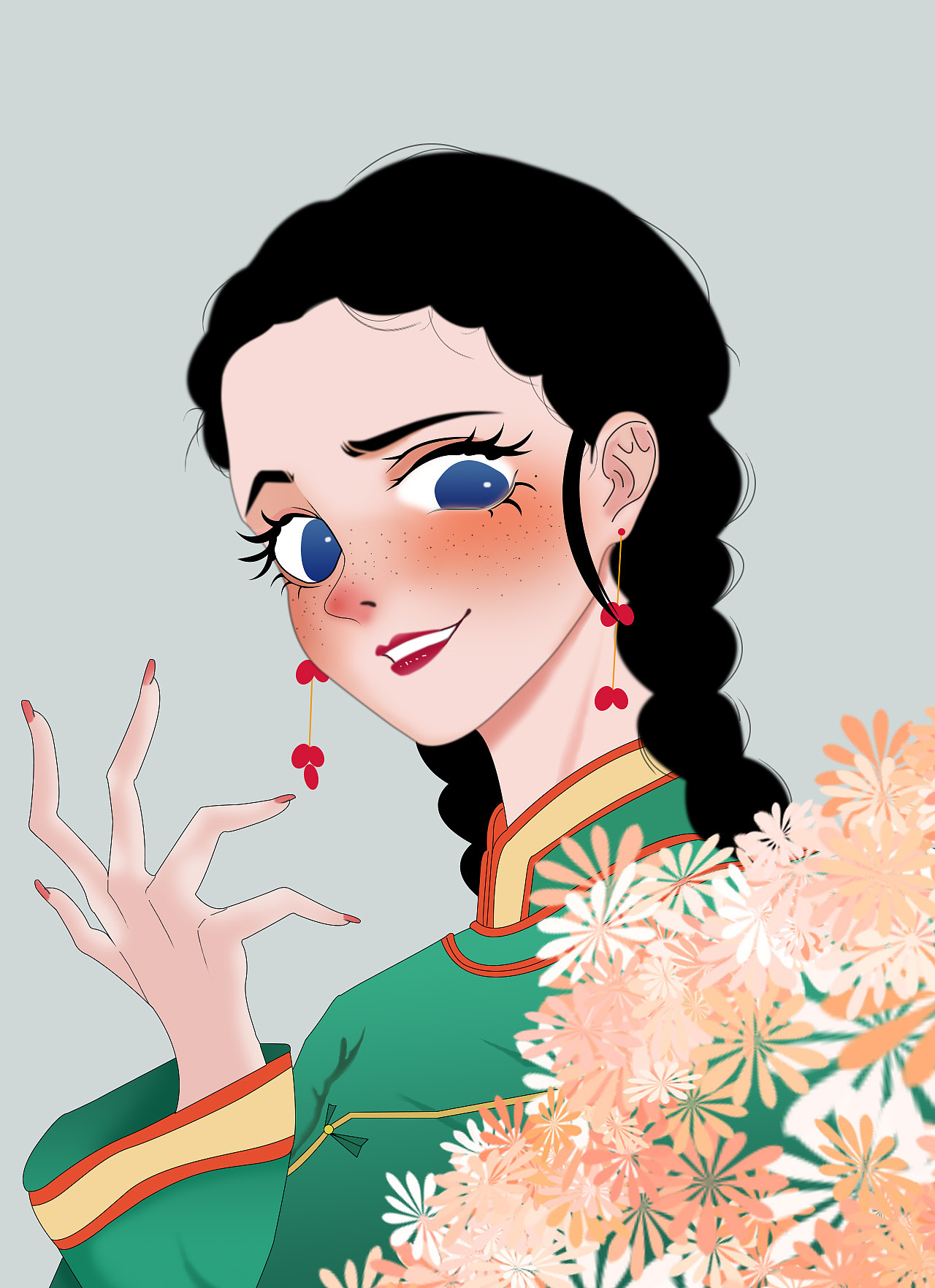 插画习作（图ZMjY5MTI3MDYw） - 创作习作 - 站酷设计师安九的猫原创素材 - 站酷ZCOOL