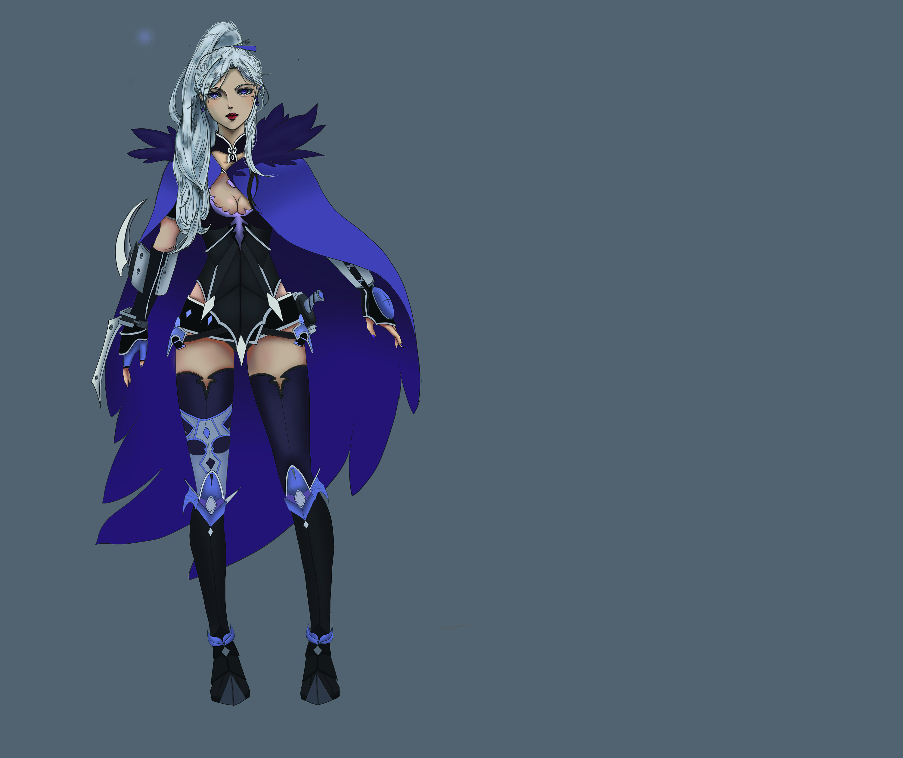 人设|插画|游戏原画|千以亦 - 原创作品 - 站酷 (zcool)