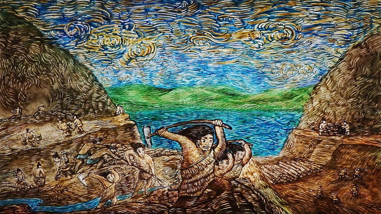 良渚古文化|纯艺术|绘画|李赵颖作品_原创作品-站酷(zcool)