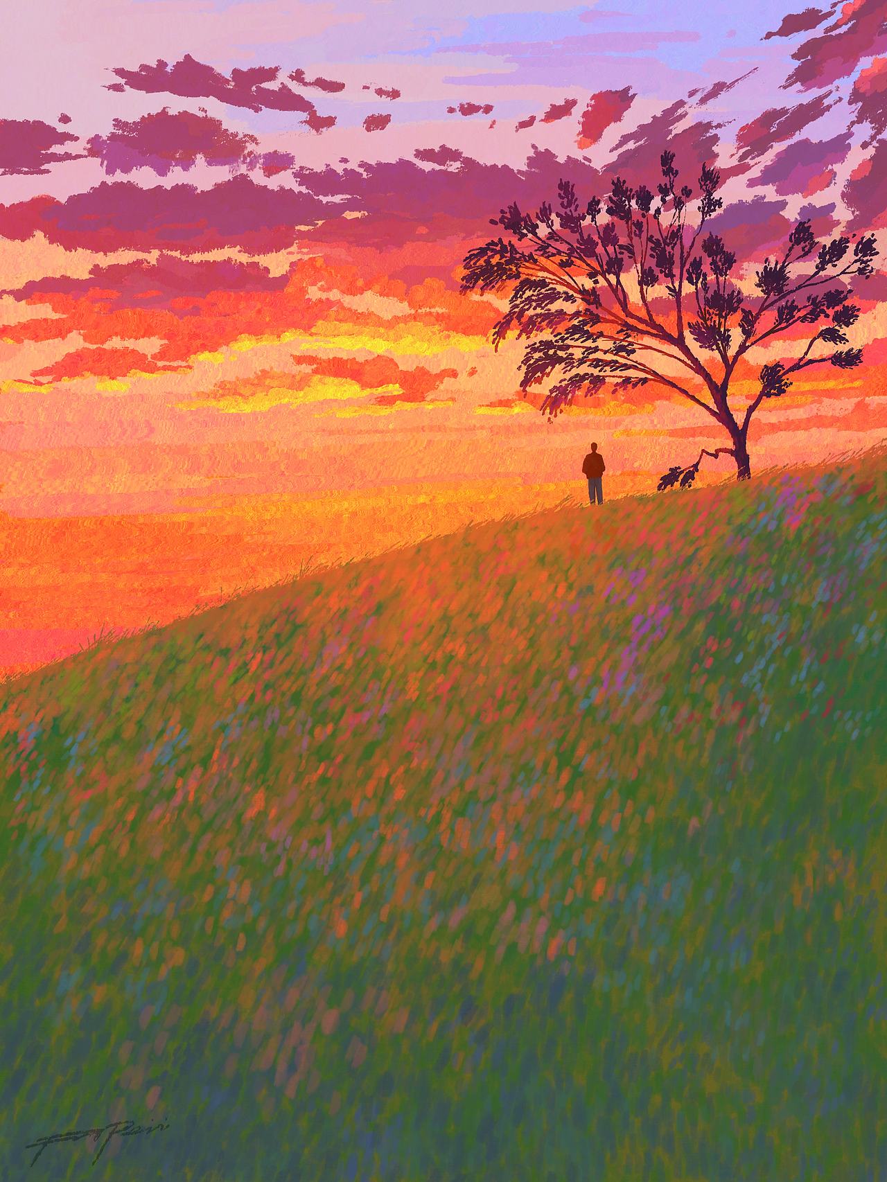 阳光把云彩变得浪漫。（图ZMzc4MzY2MjE2） - 艺术插画 - 站酷设计师Fangpeiii原创素材 - 站酷ZCOOL