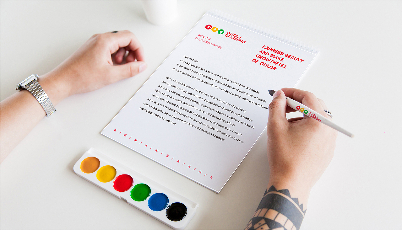 果力国际美术教育品牌设计