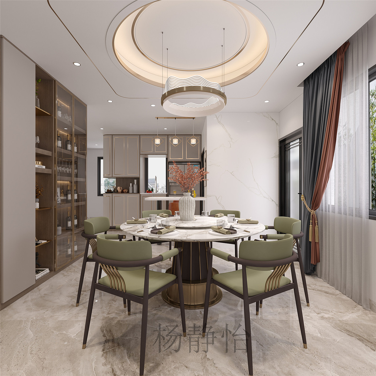 恬静自然的新中式风