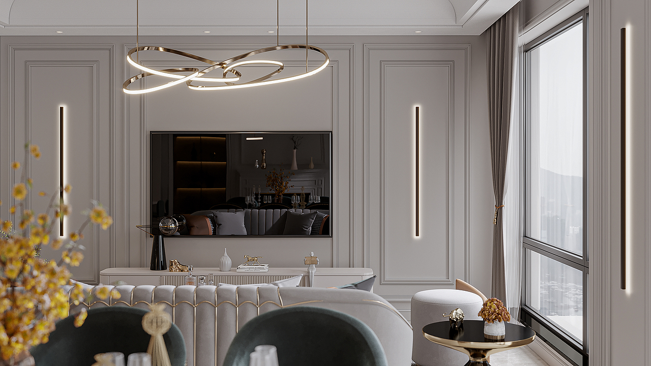 轻奢简欧效果表现