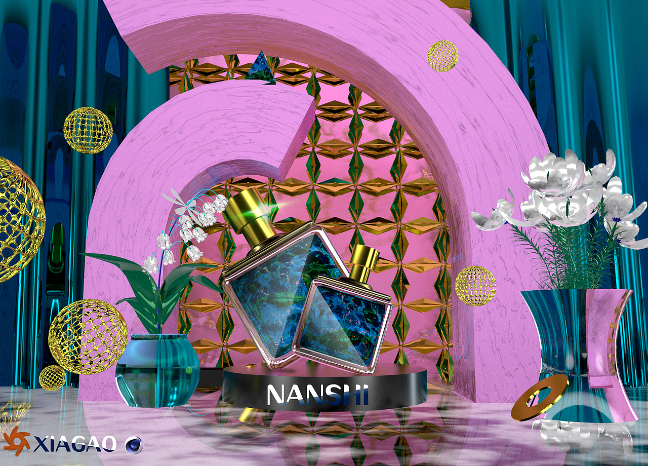 NANSHI香水（图ZMjAzMjIyNTQ0） - 生活用品 - 站酷设计师XIAGAO原创素材 - 站酷ZCOOL