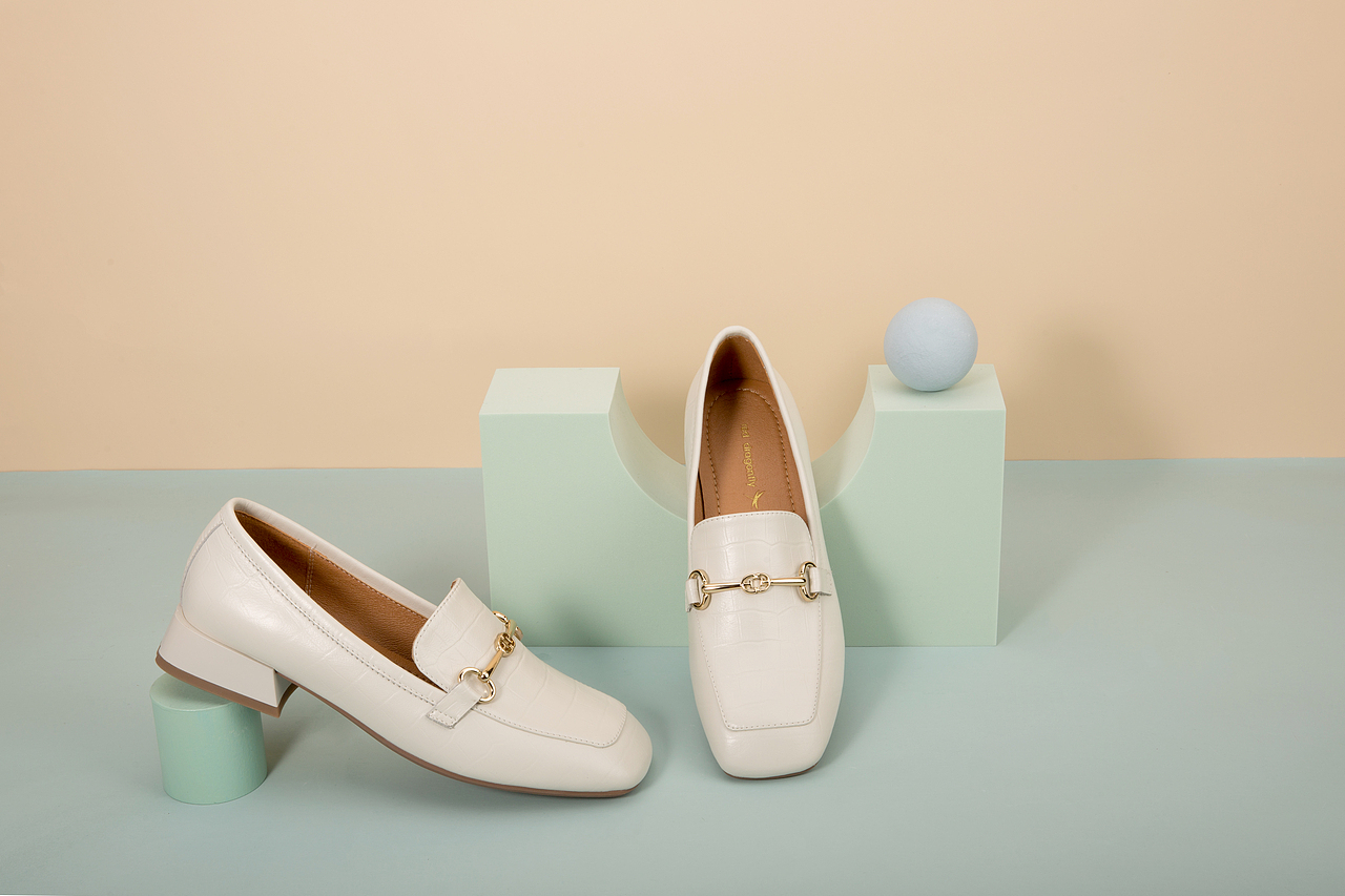 红蜻蜓女鞋拍摄