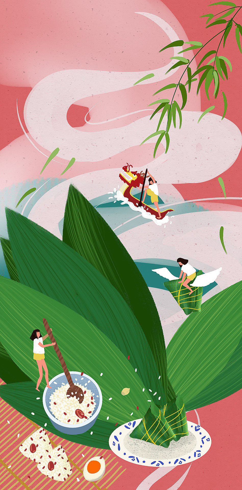 节日节气小清新插画集合（图ZMjMxNzMxNTI0） - 商业插画 - 站酷设计师萌主大人_DEMO原创素材 - 站酷ZCOOL