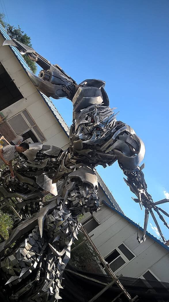 安徽#江苏 声光电3D互动变形金刚-擎天柱（图ZODYwNTY2NjA=） - 动画片 - 站酷设计师安徽江苏立体3D画原创素材 - 站酷ZCOOL