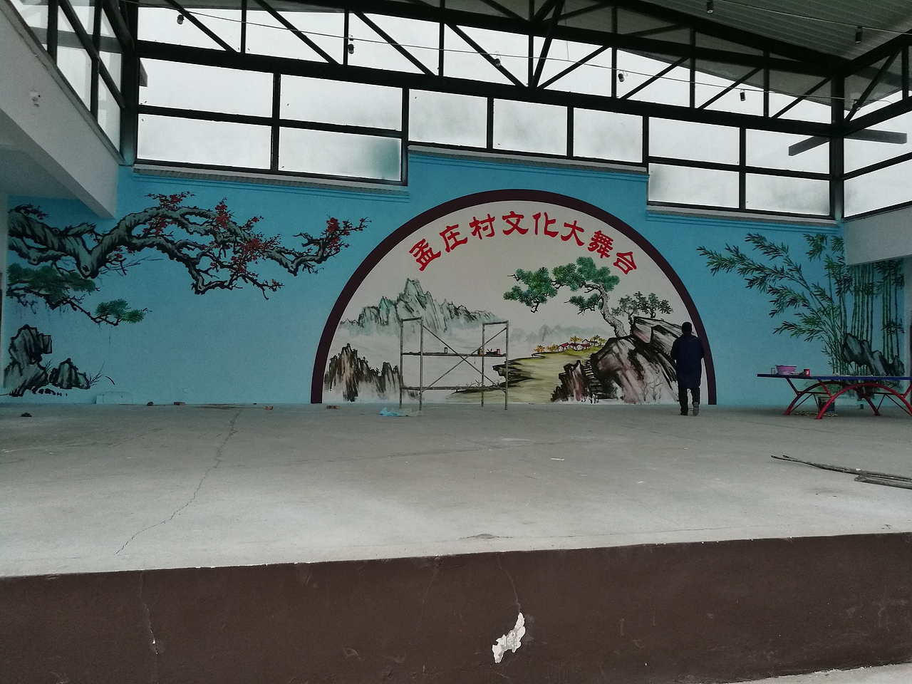 亳州幼儿园墙绘 文化墙手绘 壁画 饭店 商场等 墙绘