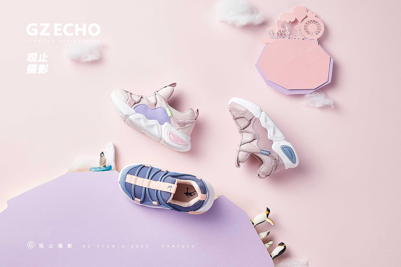 童鞋拍摄 | 乔丹童鞋 X 梦幻之秋（图ZMjI1NzI3MDEy） - 产品摄影 - 站酷设计师观止GZG原创素材 - 站酷ZCOOL