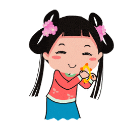 一组古风小萝莉微信表情（图ZOTYyNzQ2NTY=） - 动画片 - 站酷设计师一个板栗君原创素材 - 站酷ZCOOL