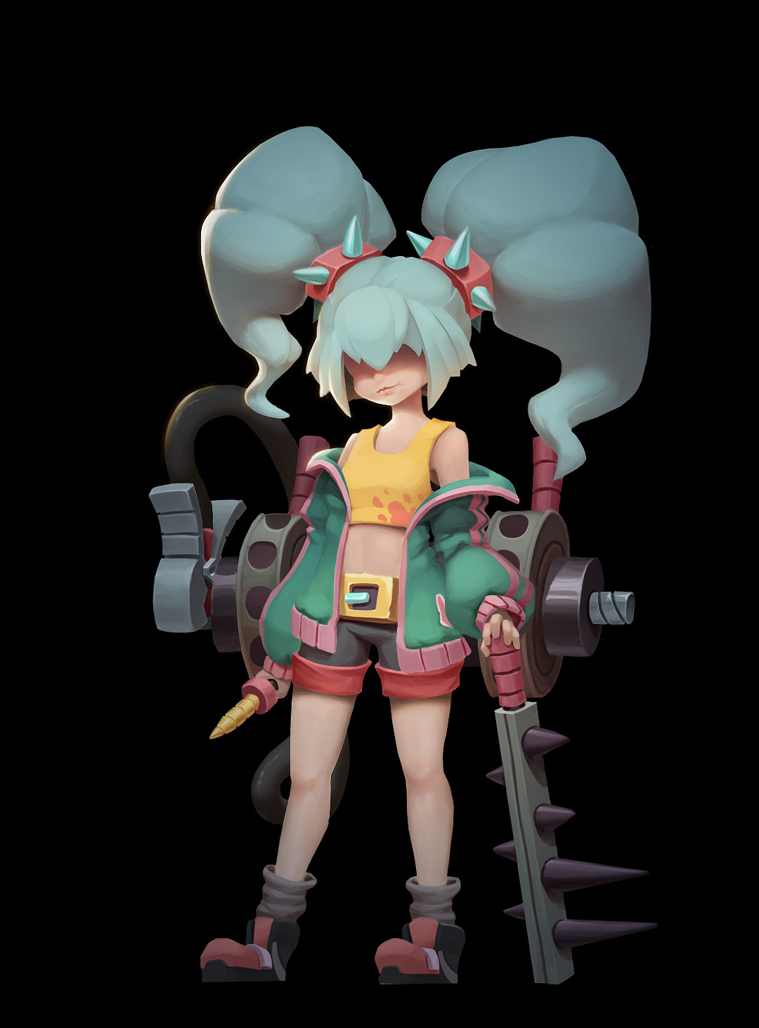 Q版人物设计练习（图ZMTU0MjkyNjky） - 游戏原画 - 站酷设计师鄂零原创素材 - 站酷ZCOOL