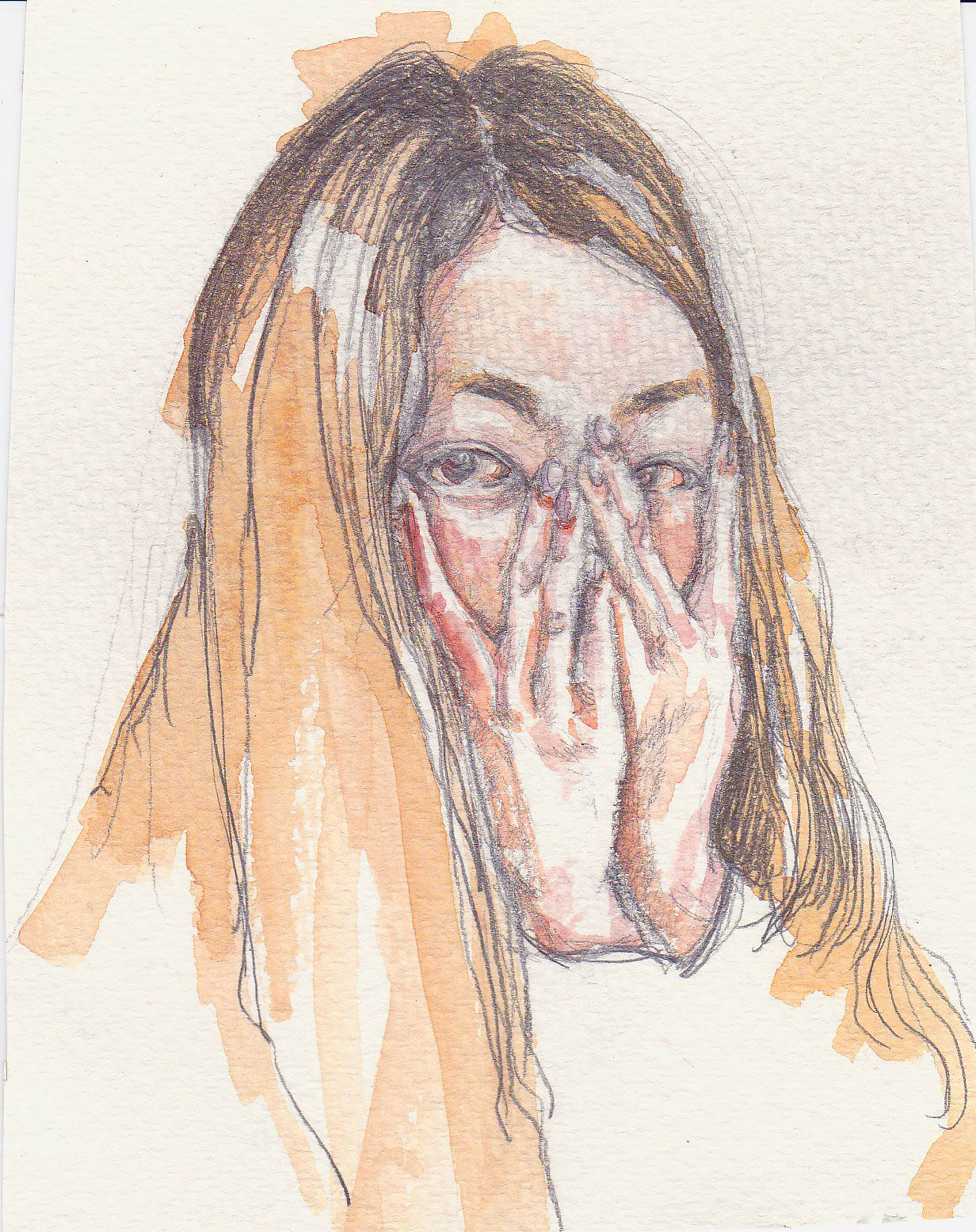 手和脸（图ZMzY4MzgzMjA=） - 创作习作 - 站酷设计师狗子永远没用原创素材 - 站酷ZCOOL