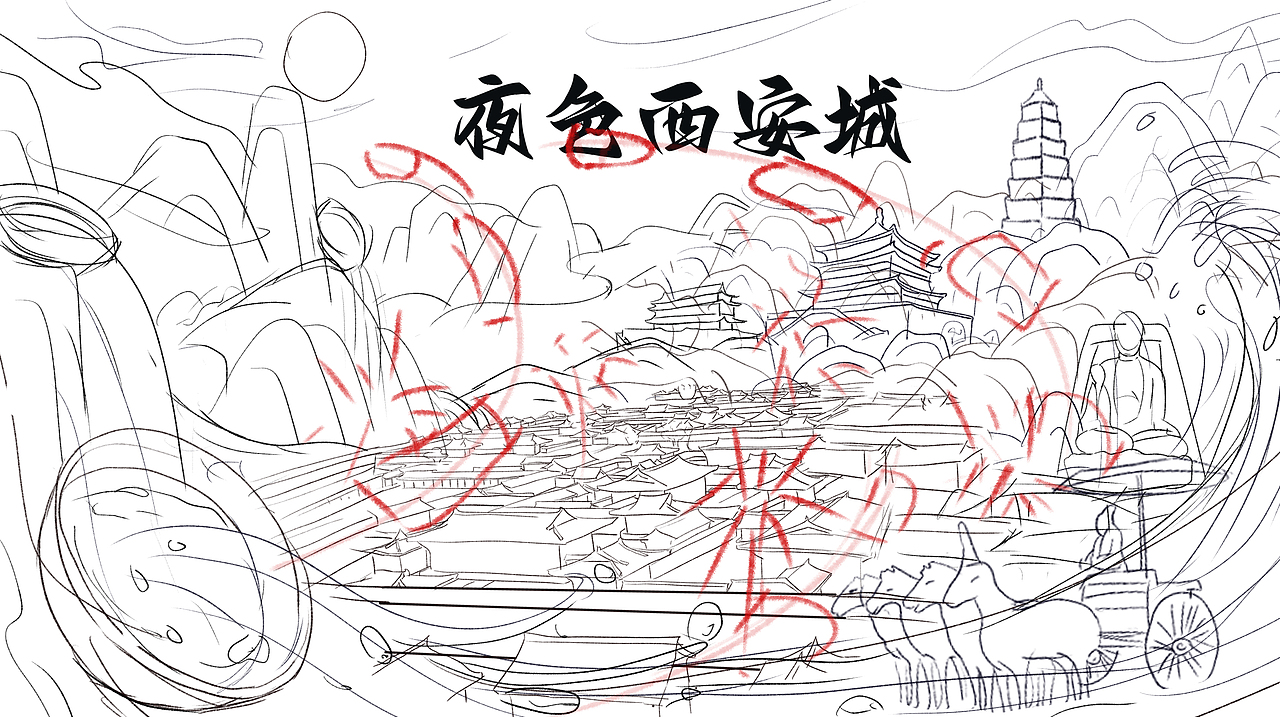 #城市文化#西安印象-梦回长安