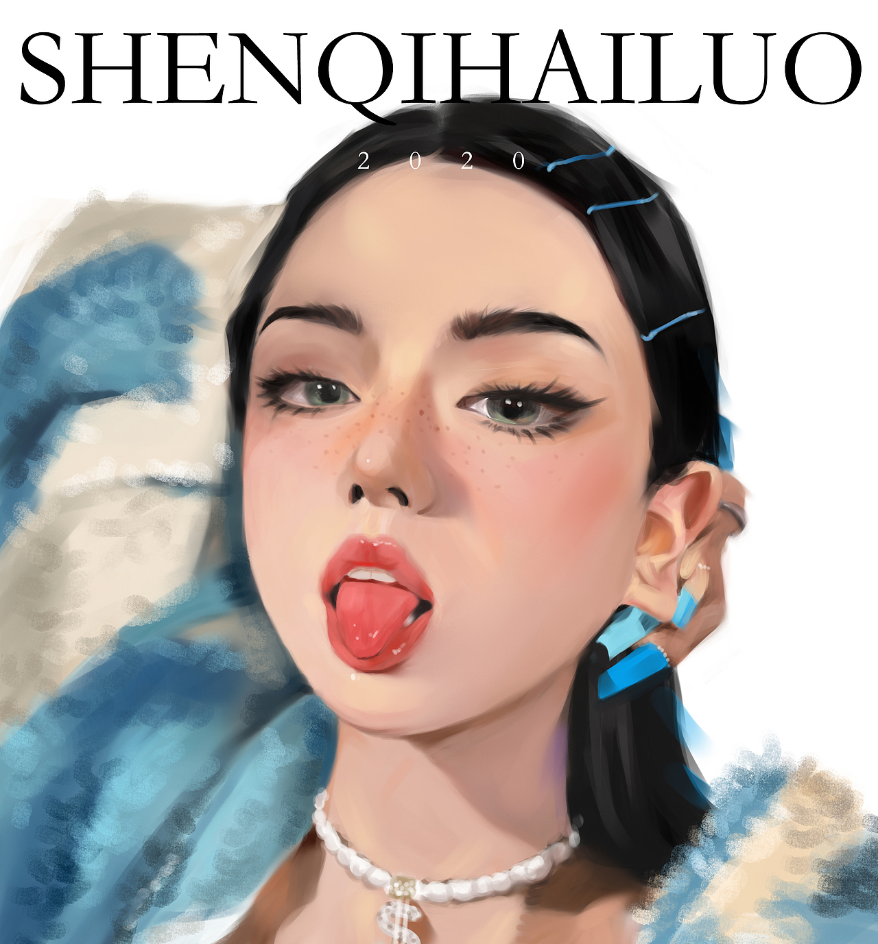 超喜欢轻欧美的感觉！| 板绘