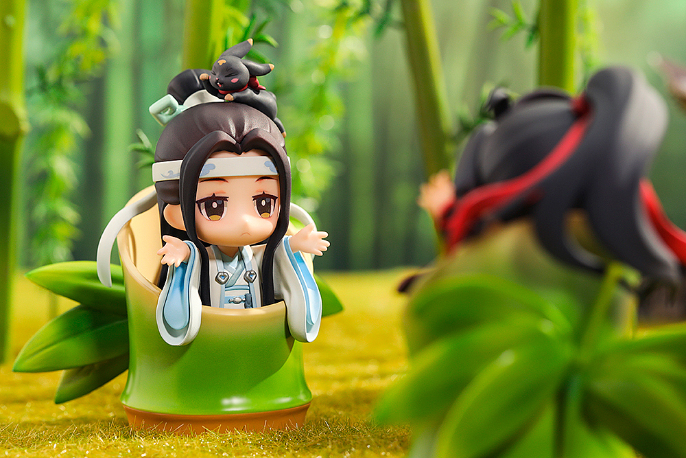 【魔道祖师】蓝忘机竹子林生日款 Q版手办（图ZMjQ3NzUxMDky） - 产品摄影 - 站酷设计师大金毛爱挥手原创素材 - 站酷ZCOOL