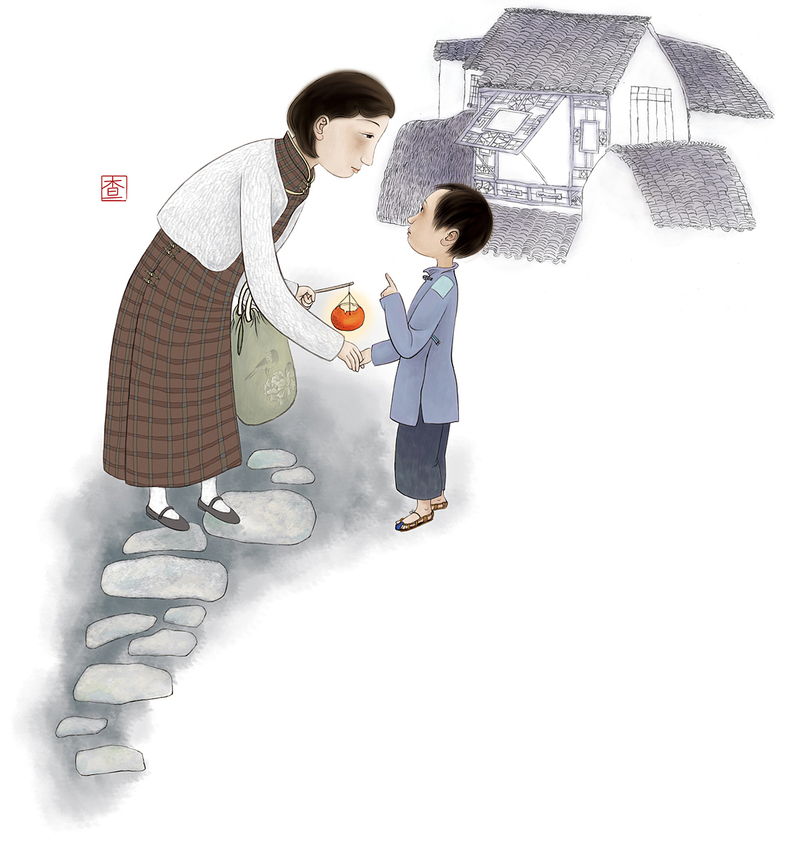 有了光就有了希望——《小桔灯》