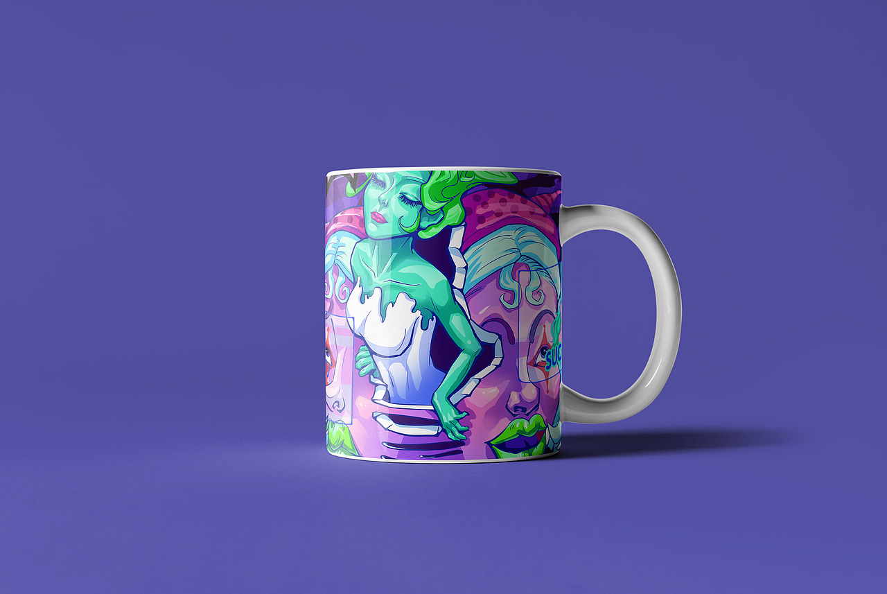 《整容日记》潮流插画·系列插画