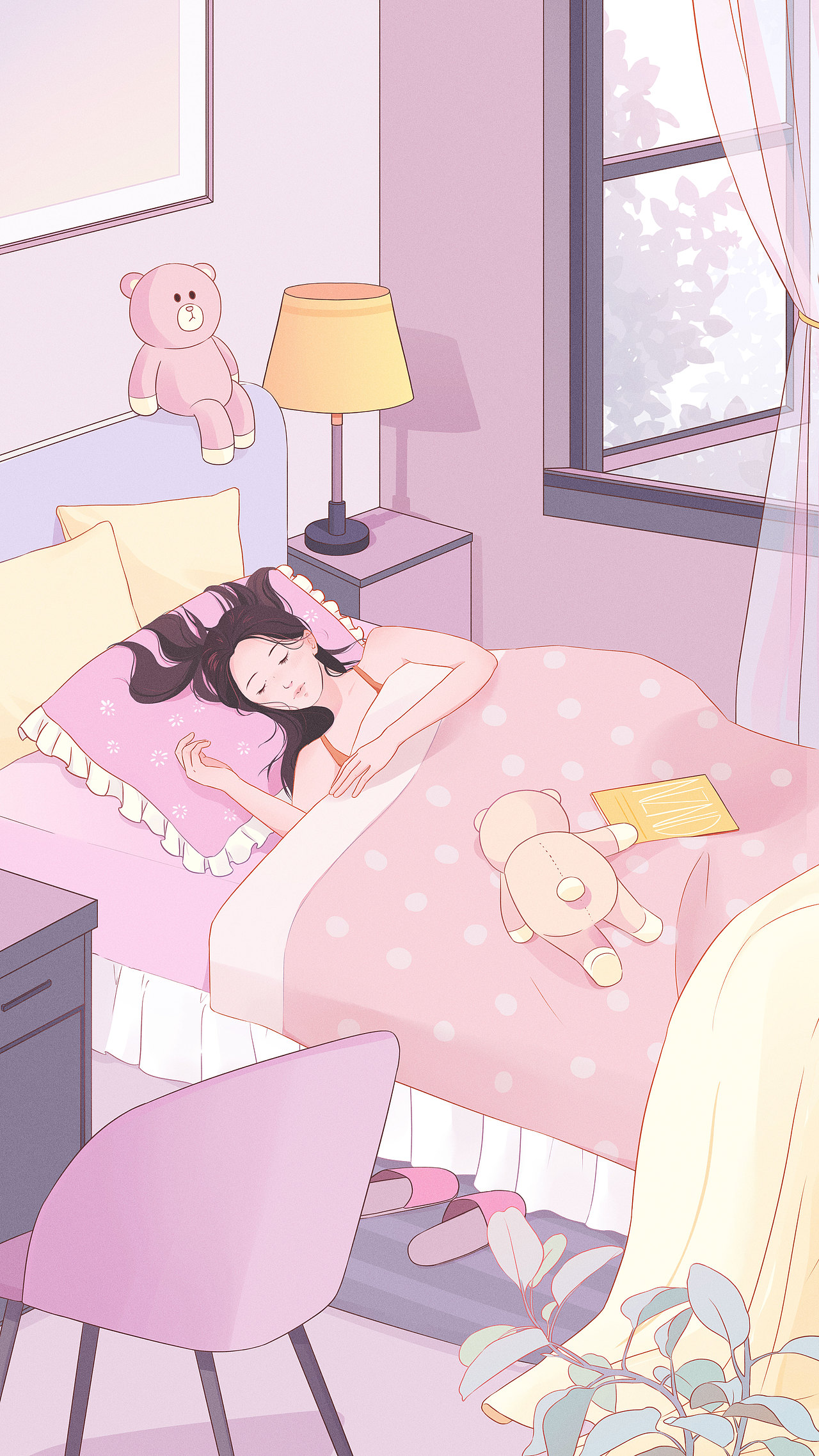 一个人系列插画 总结