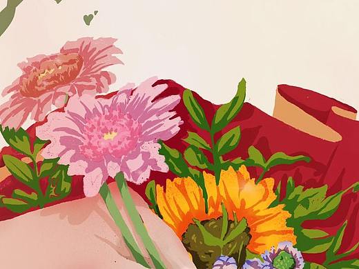 花花2（個人主頁-ZNDQ3MDQyOTY=） - 創(chuàng)作習作 - 站酷設計師張桑sang原創(chuàng)素材 - 站酷ZCOOL