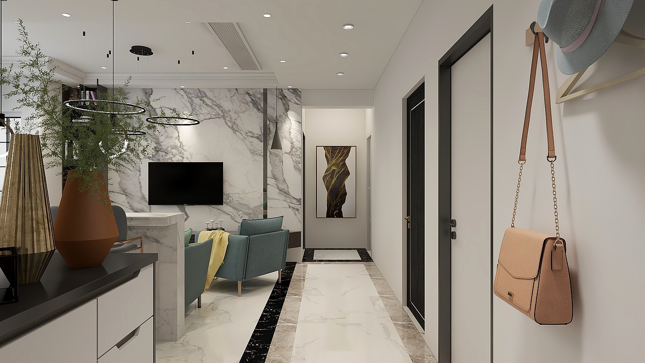 现代简约（图ZMjI5ODA5NzA4） - 家装设计 - 站酷设计师Gypppppp原创素材 - 站酷ZCOOL