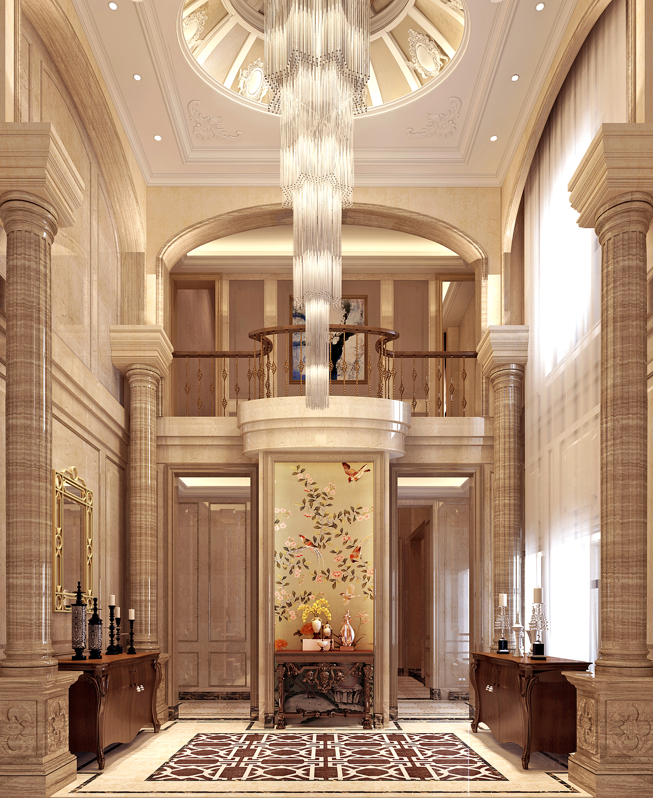 【微视设计&设计管家】长沙天麓1300平方别墅