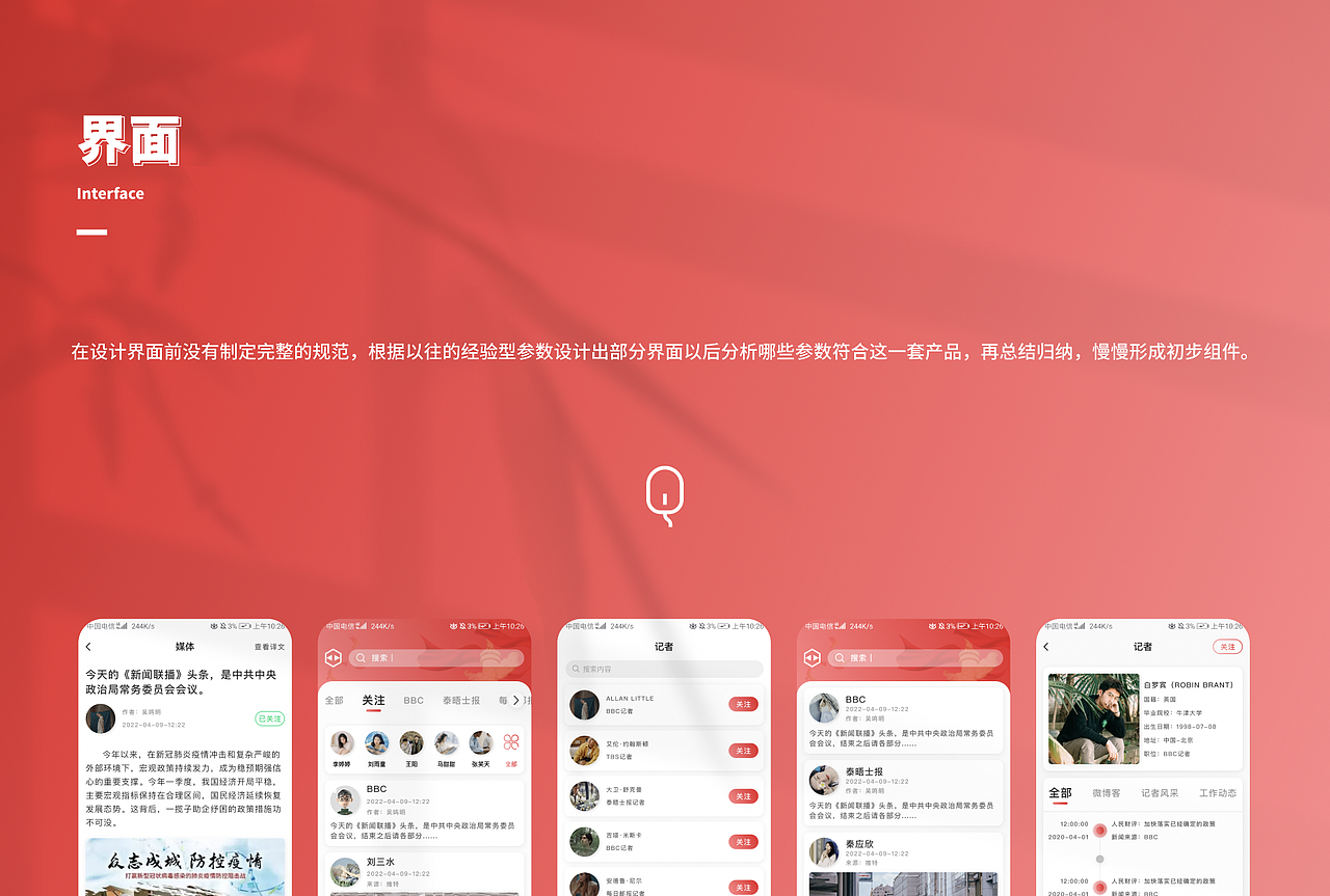 2021—2022UI设计作品集