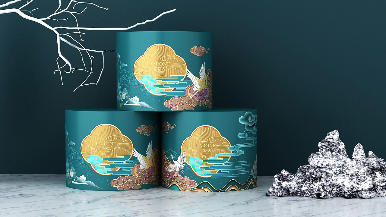 手表礼盒包装设计 雷诺表手表礼盒包装设计 礼盒包装