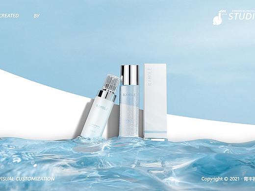 美妆拍摄『精粹修护水乳(下)』×青丰摄影