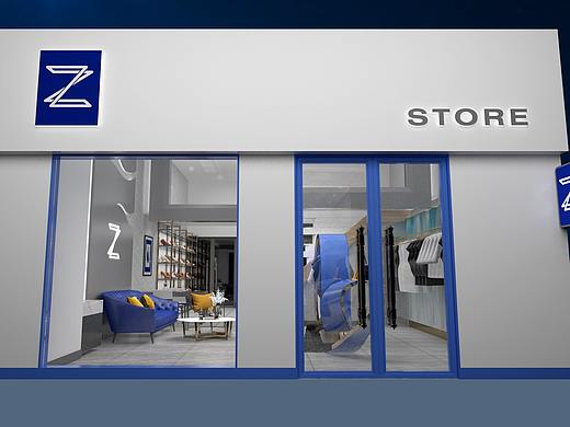 服装门店效果图分享