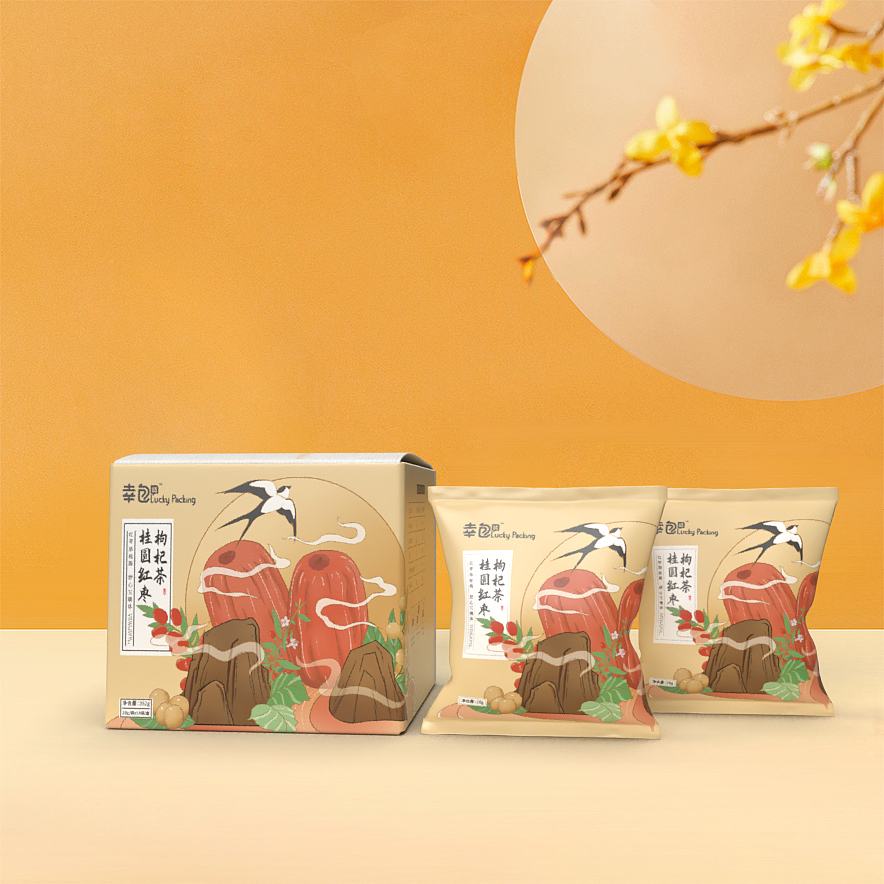 举报16分享原创作品平面包装设计茶饮袋泡茶养生包装设计 | 舒悦弹润