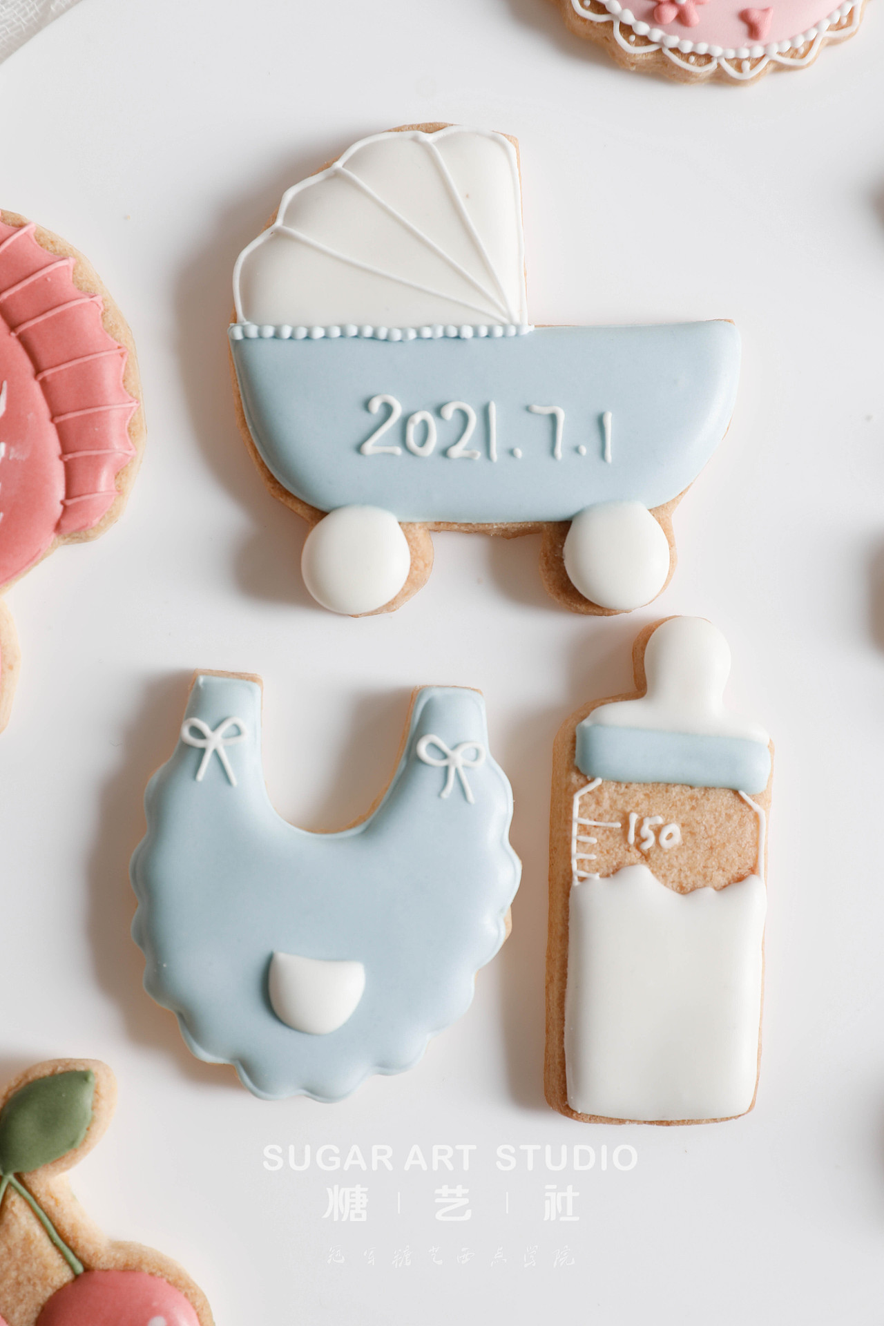 儿童节主题糖霜饼干拍摄创意饼干拍摄糖霜饼干伴手礼